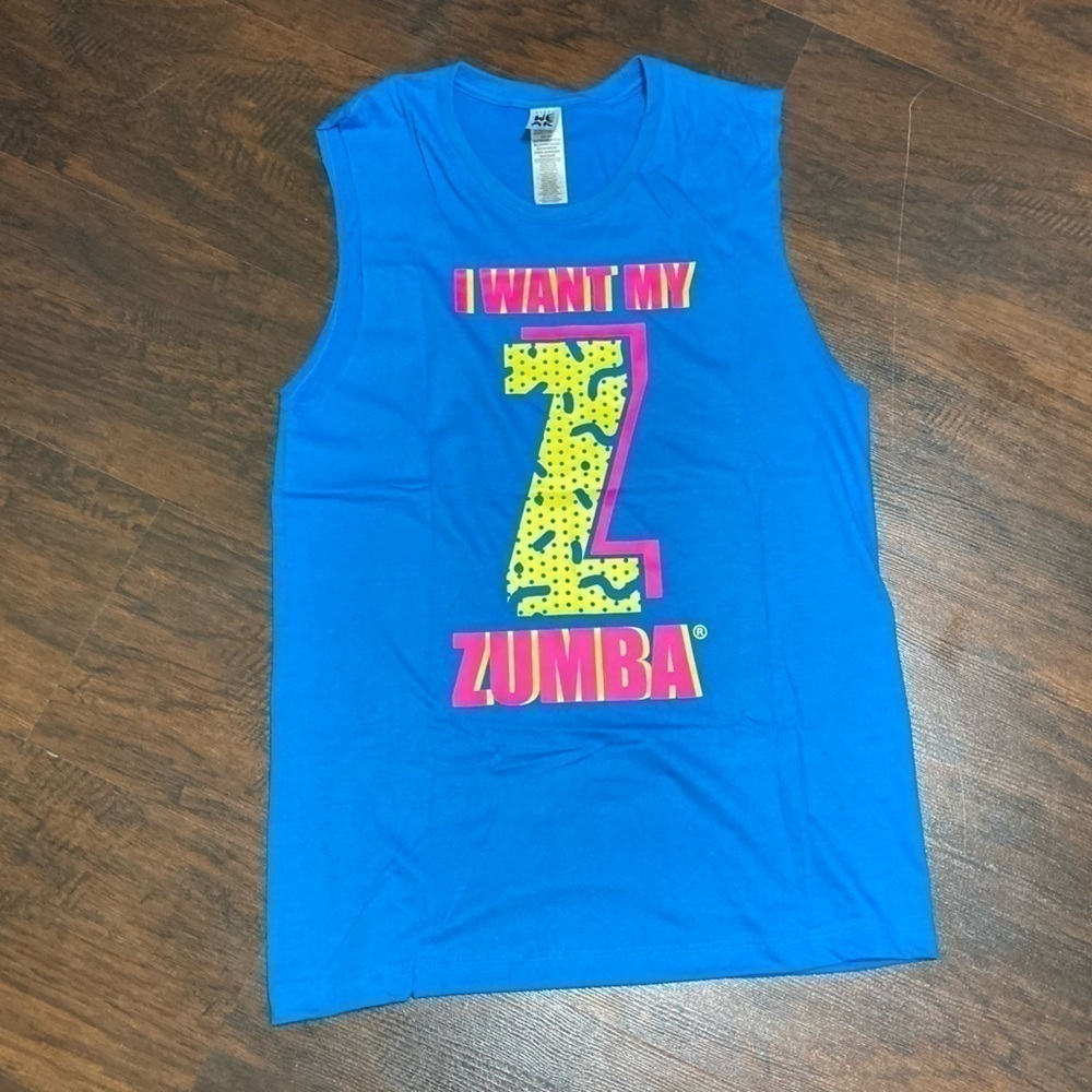 12 PCs of ZUMBA TANKs XS/S  nwot I want my Z - Zumba 12pack 4 each color - Picture 4 of 6